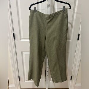 Alfred Dunner Sage Green Pants